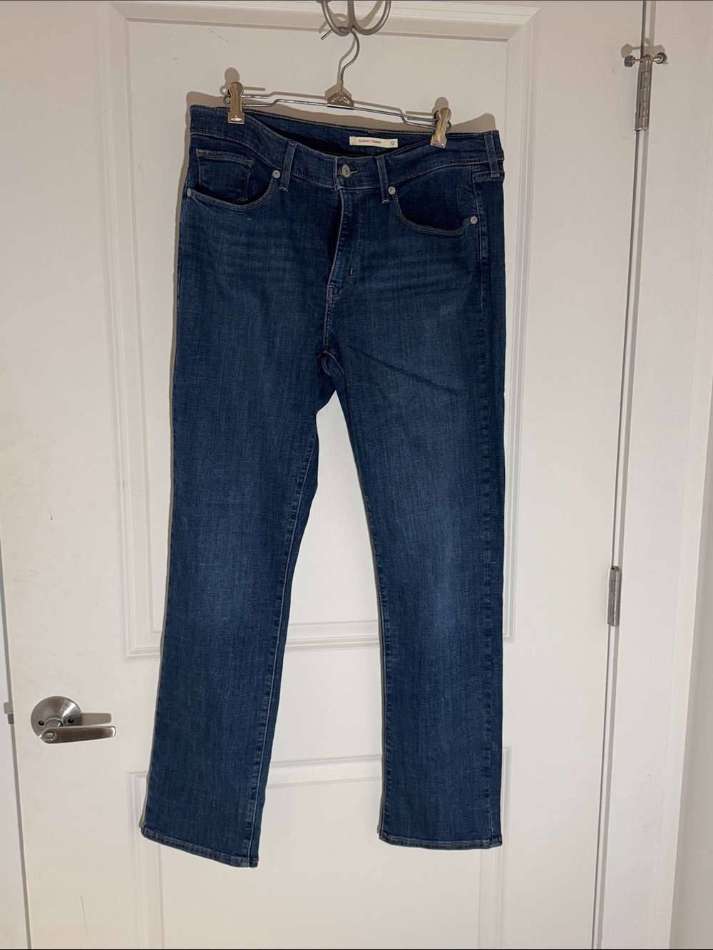 Levi's Indigo Straight-Leg Jeans